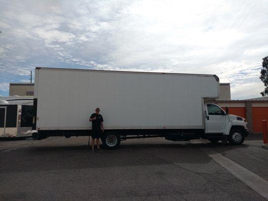 Our 26 foot moving truck can handle any size household!