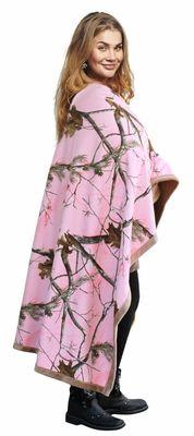 Realtree Pink Throw Blanket