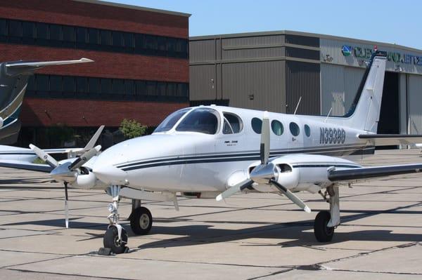 Cessna 340 available - pressurized piston twin