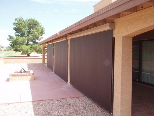 Patio Shades, Lifetime Warranty on frames and fabrics. Call today for Free Estimate! 480-894-0028