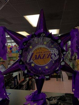 Custom Lakers Piñata!