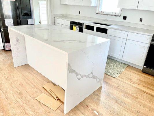 Quartz kitchen