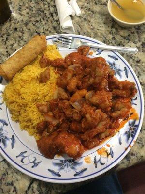 Sweet and Sour Chicken Chef Platter