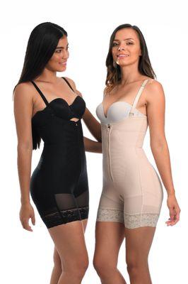 style 781 Short Strapless Girdle Frontal Zipper