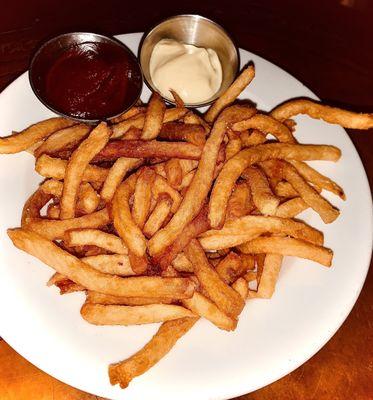 Hand cut fries