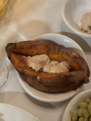 Sweet potato with cinnamon butter