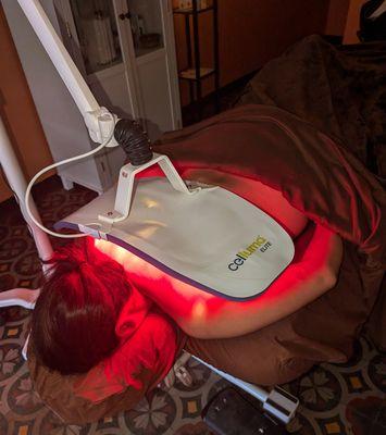 LED for pain management and skin concerns.