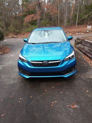 Subaru Impreza 2020 Ocean Blue Pearl