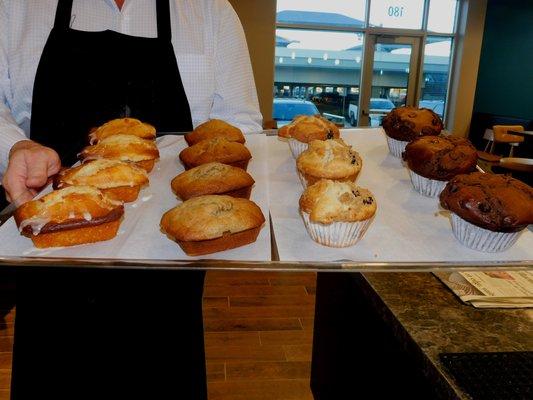 Freshly baked pastries!