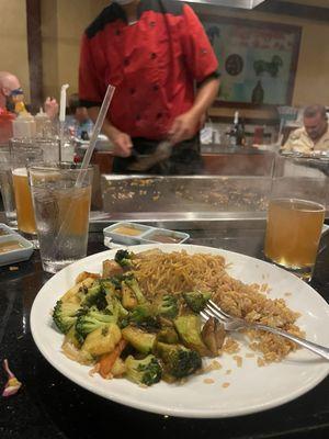 Vegetarian hibachi