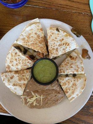 Veggie Quesadilla