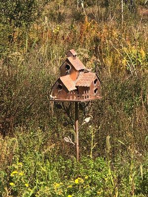 Birdhouse in the view