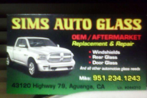 Sims Auto Glass