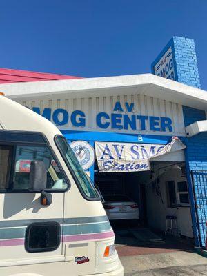 Getting my smog check