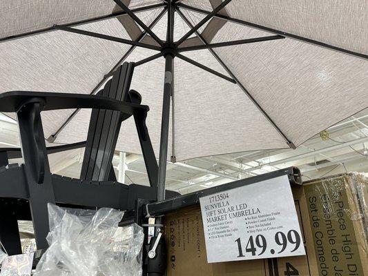 Need a new patio umbrella. Probably will get this one.