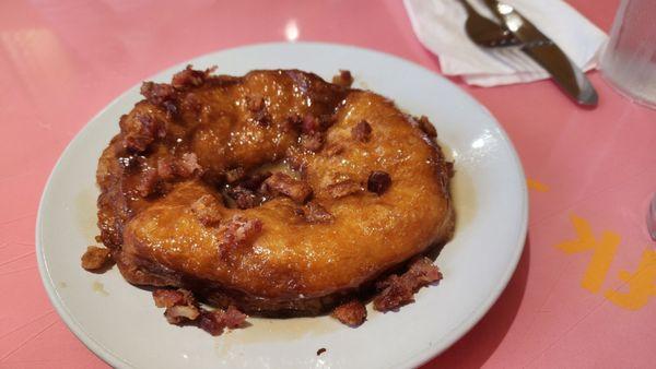 Maple bacon donut