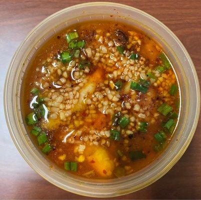 水煮鱼片 Sliced Flounder with Hot Sauce