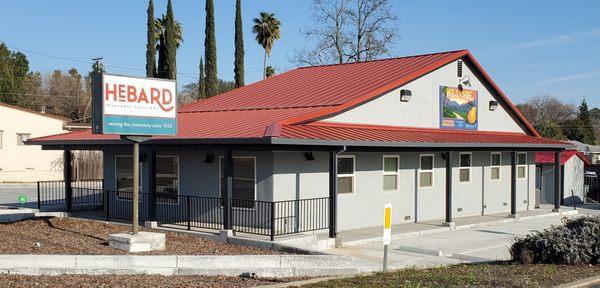 Our building today, it's the original building with a few updates since 1950.