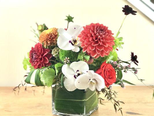 we offer creative and hip floral design using only the most fresh and highest end flowers available.