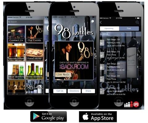 98 Bottles Mobile App updated with our new look and feel!