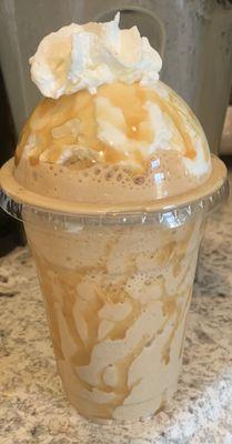 Carmel Frappe yum!