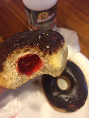 Super fresh jelly filled donut!