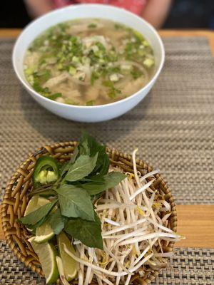 Pho with brisket.