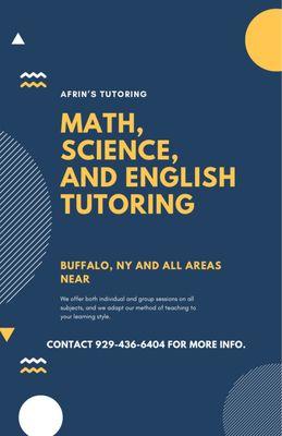 Afrins Tutoring