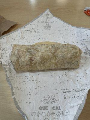 Epic grac steak burrito