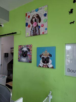 Cute doggie parlor