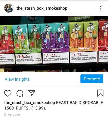 BEAST BAR DISPOSABLE 1500 PUFFS . ONLY 15.00 $$