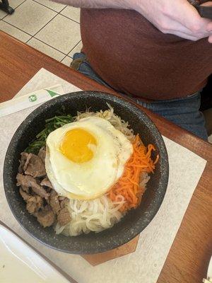 Stone pot bibimbap