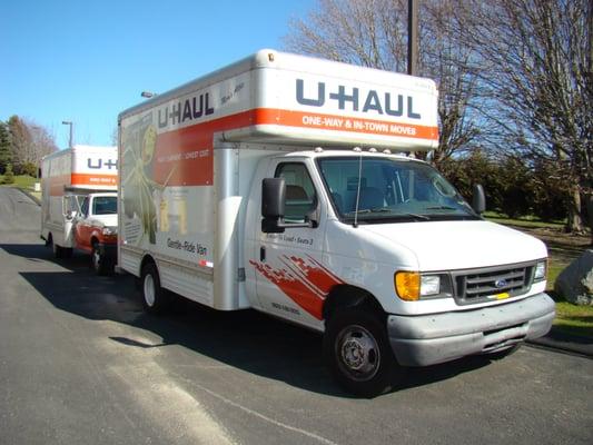 We rent UHaul trucks! Call 401-847-8673 for a reservation anywhere in the USA today!