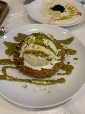 Molten Pistachio Sundae