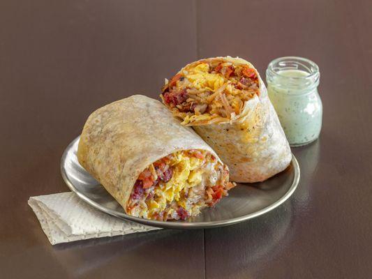 Basturma Breakfast Burrito