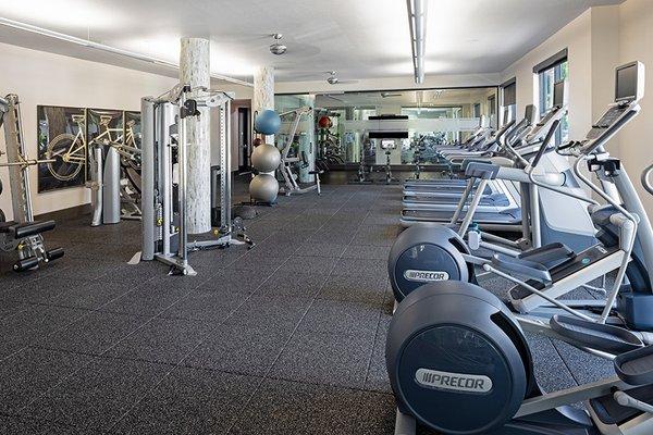 Fully-equipped fitness center