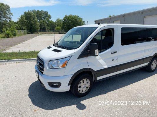 15-passenger Ford Transit