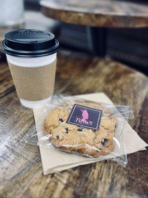 Coffee and cookie