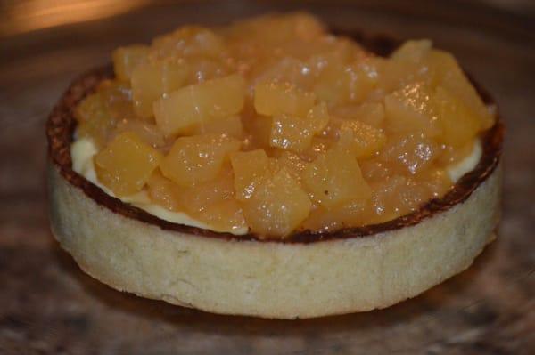 210 mg Apple Compote Pastry Cream Tart