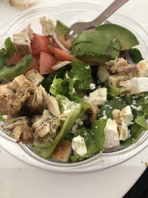 JFK salad with chicken