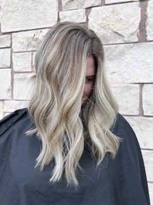 Perfect for a low-maintenance client, this color will last up to 4 months with a seamless grow out.