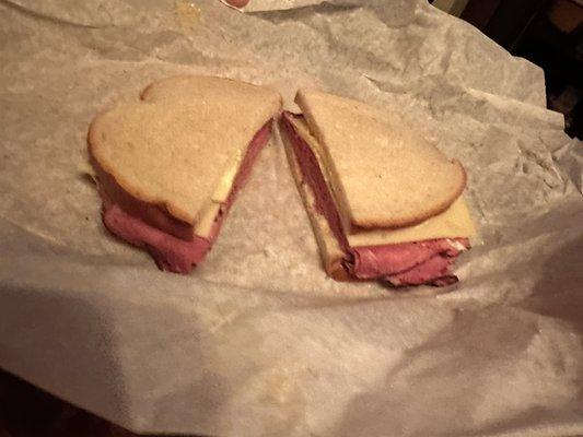 Pastrami sandwich