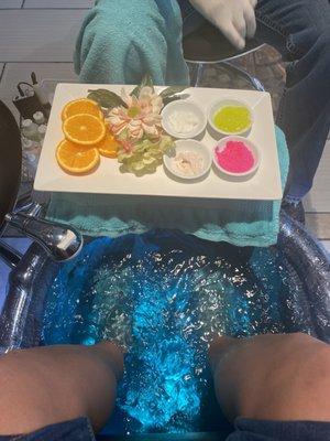 Tropical Pedicure!