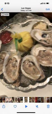 Oysters On The Half - shell!