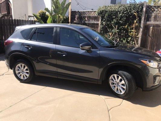 Mazda 2014 cx5 finished