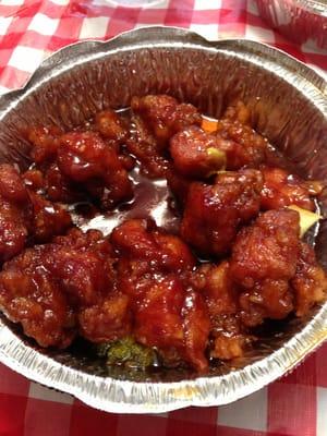 Amazing general tso chicken!