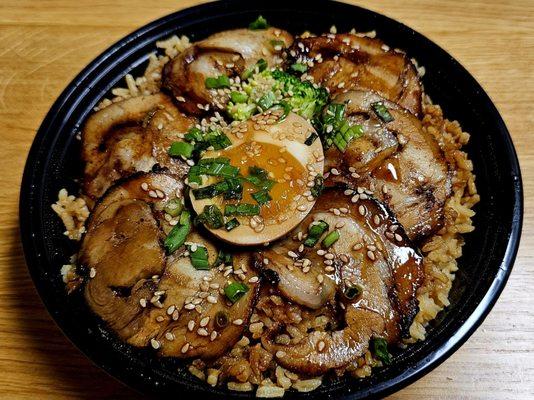 Pork belly fried rice