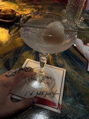 Lychee martini