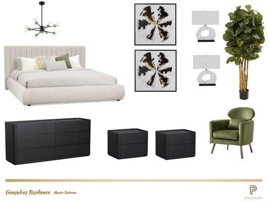 Mood Board for Master Bedroom