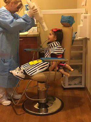 Took my hesitant 4 year old to West Coast Dental.  The staff made her feel right at home! All smiles! Great job, Thank you!